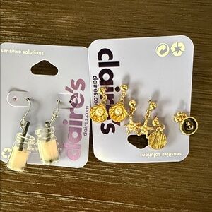 Claire's 4 Earring Set